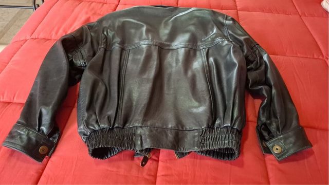 Chaqueta de cuero hombre talla 52