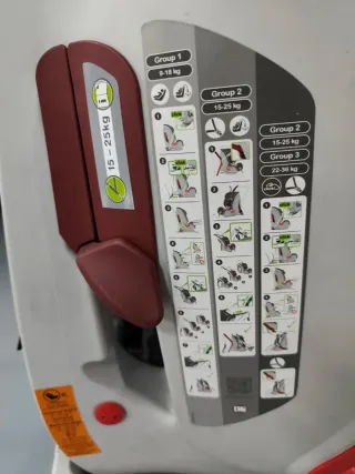 Silla coche Romer negra