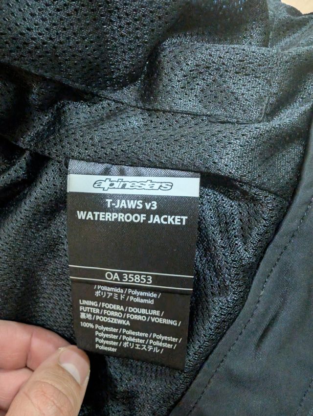 Chaqueta Alpinestars T-Jaws V3 Impermeable