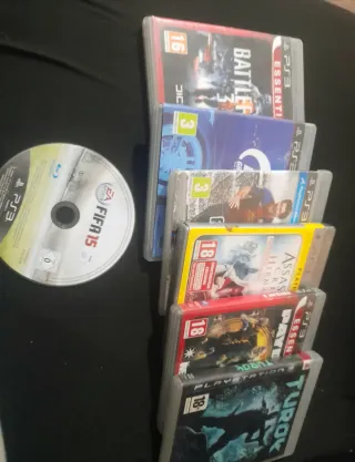 Lote 6 Juegos PS3: FIFA 15, Battlef 3, Turok...
