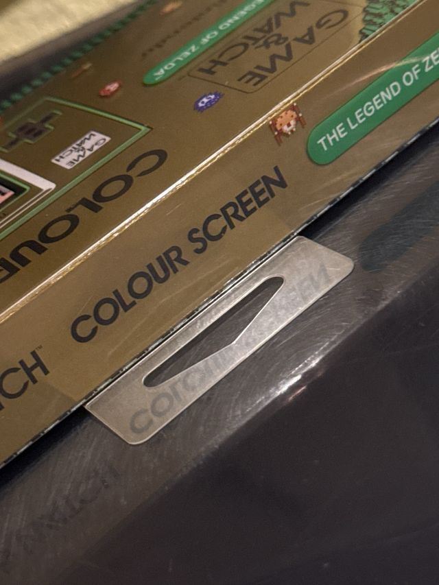 Game & Watch Zelda Nintendo Precintada