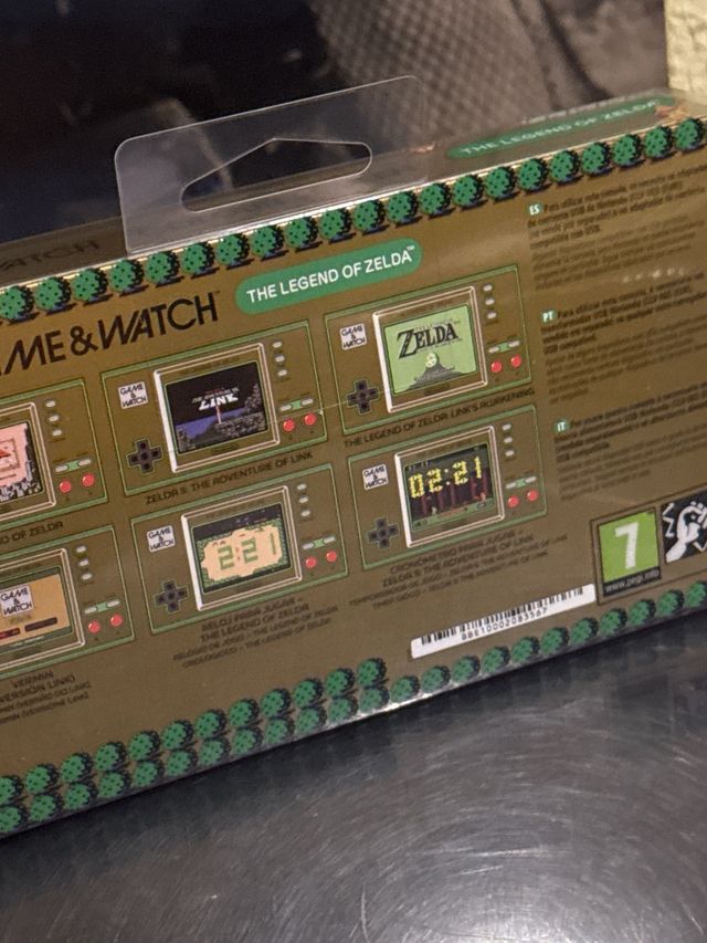 Game & Watch Zelda Nintendo Precintada