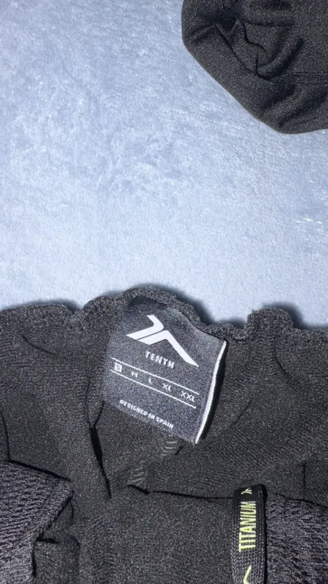 Chándal hombre negro y gris