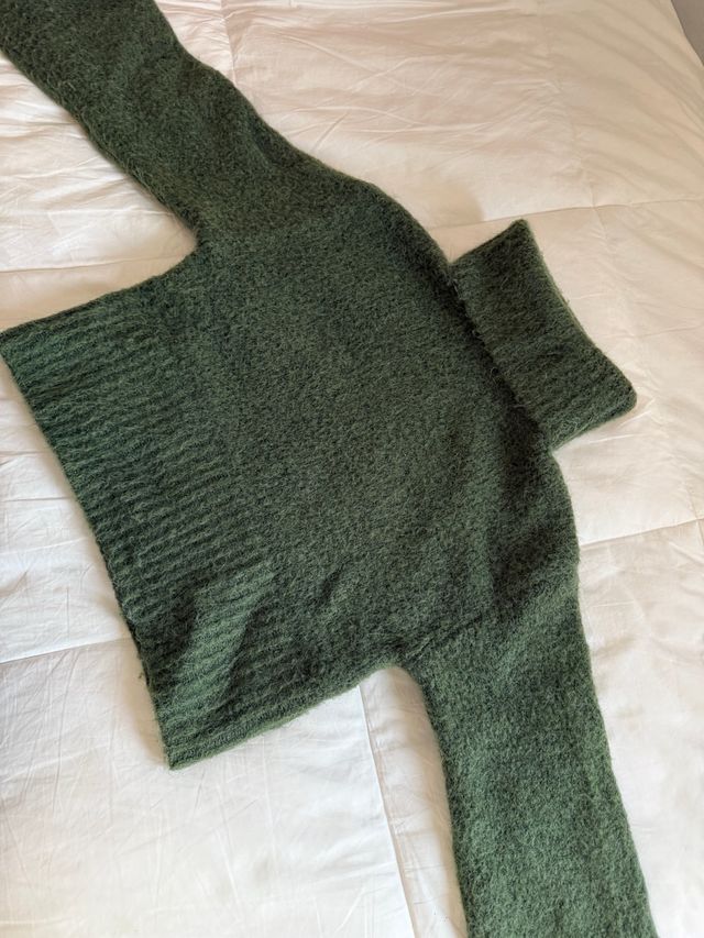 Jersey Zara Verde Talla S