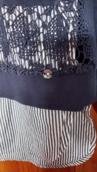 Salsa Sweatshirt T.S Azul Marinho