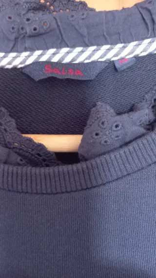 Salsa Sweatshirt T.S Azul Marinho