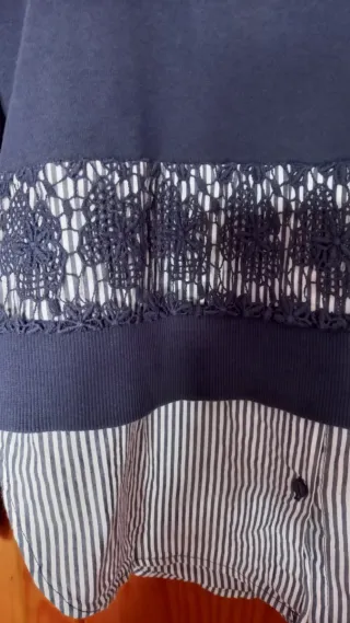 Salsa Sweatshirt T.S Azul Marinho