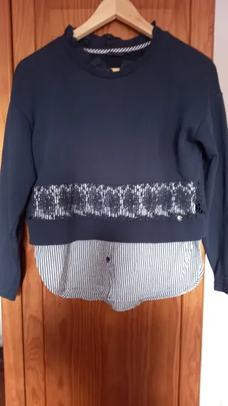 Salsa Sweatshirt T.S Azul Marinho