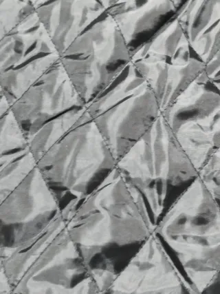 Chaquetón Piel Sintética Negro.