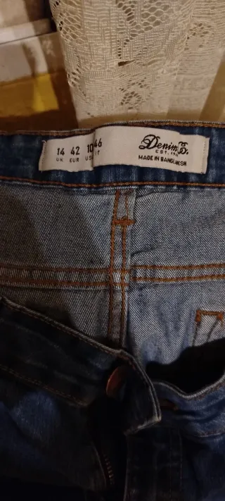 Pantalones vaqueros azules