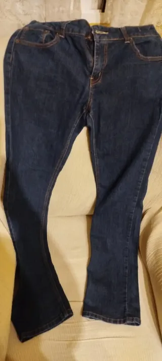 Pantalones vaqueros azules