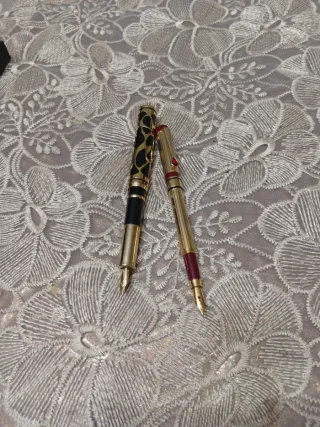 2 penne stilografiche vintage