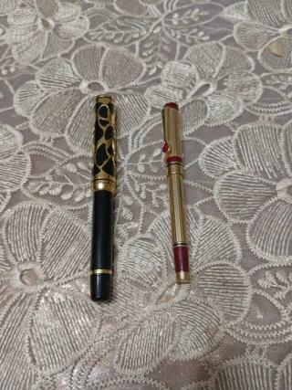 2 penne stilografiche vintage