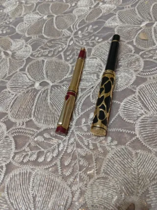 2 penne stilografiche vintage