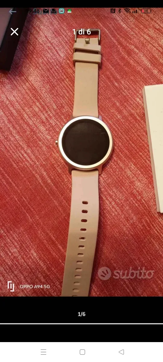 Smartwatch donna con 2 cinturini