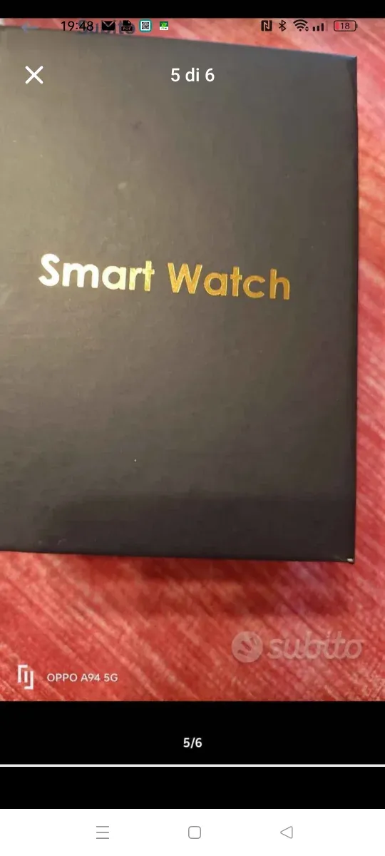 Smartwatch donna con 2 cinturini
