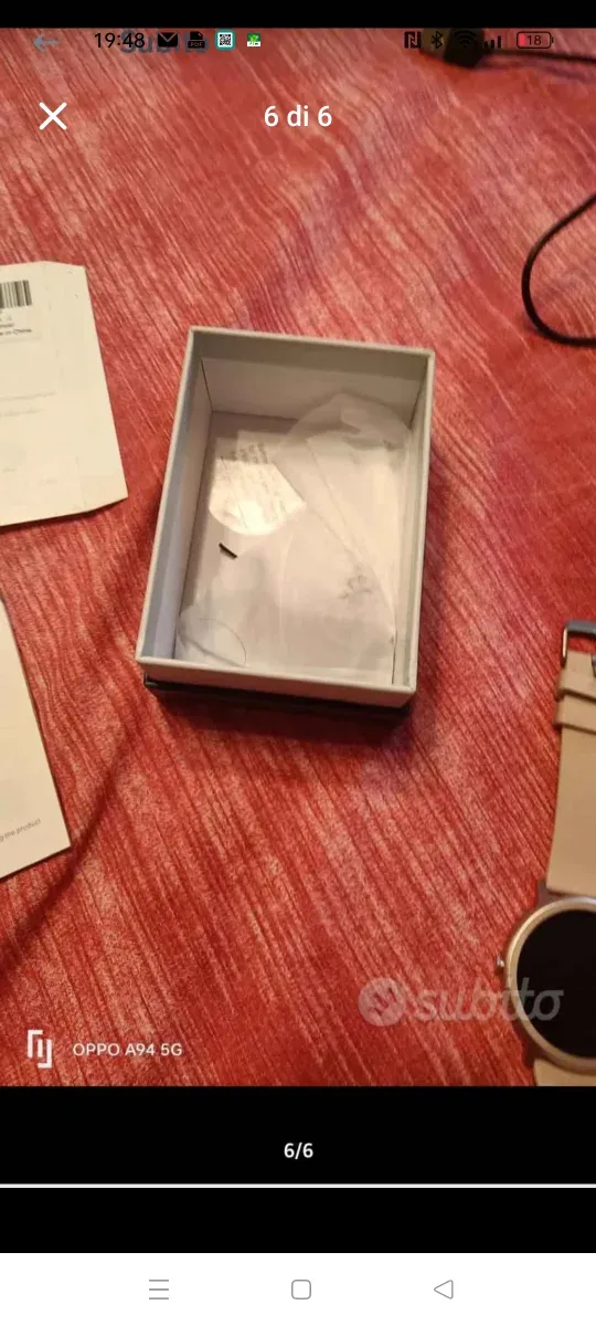 Smartwatch donna con 2 cinturini