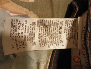 Pantalón vaquero Levi's azul, mod. 473