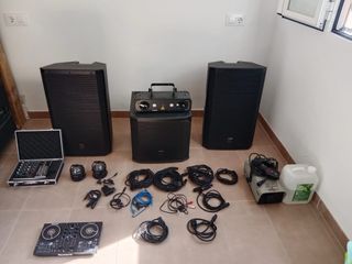 Equipo de sonido DJ completo