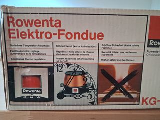 Fondue Eléctrica Rowenta KG-11