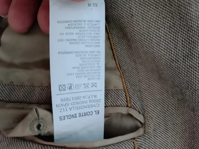 Americana hombre marrón