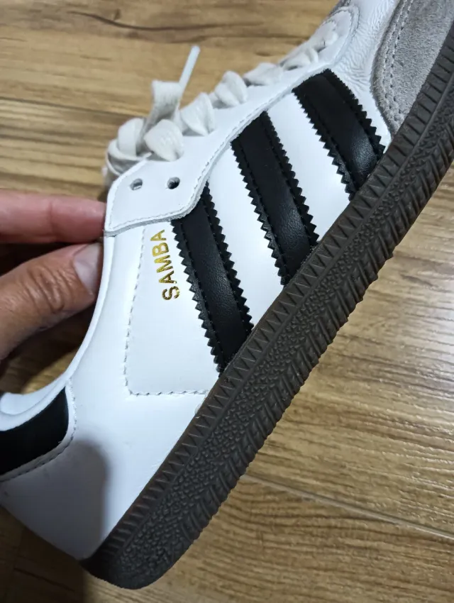 Adidas Samba Blancas y Negras originales
