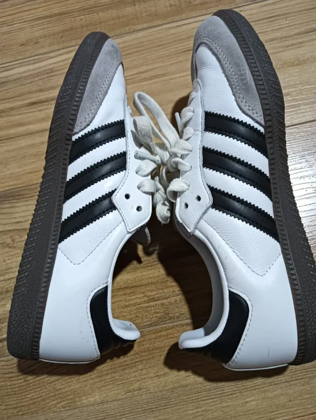 Adidas Samba Blancas y Negras originales