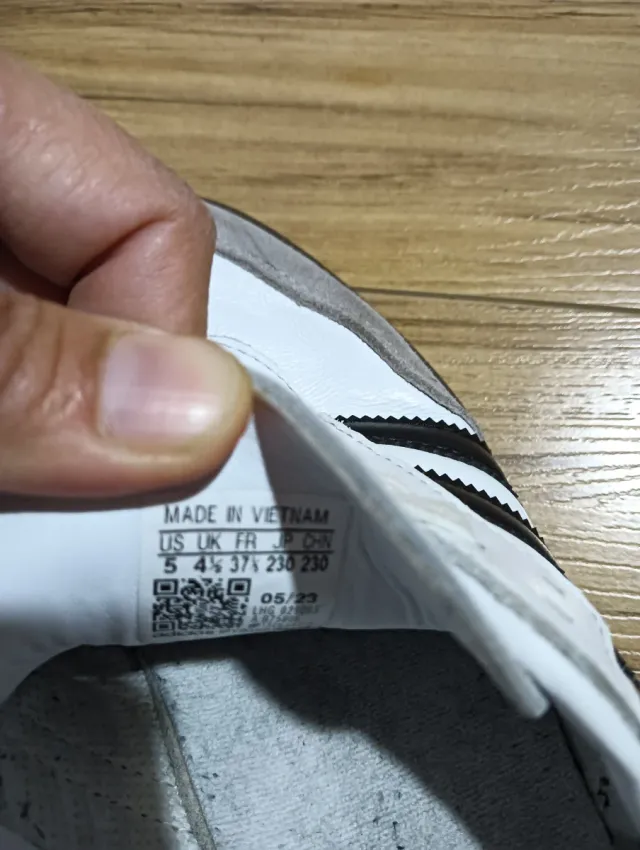 Adidas Samba Blancas y Negras originales