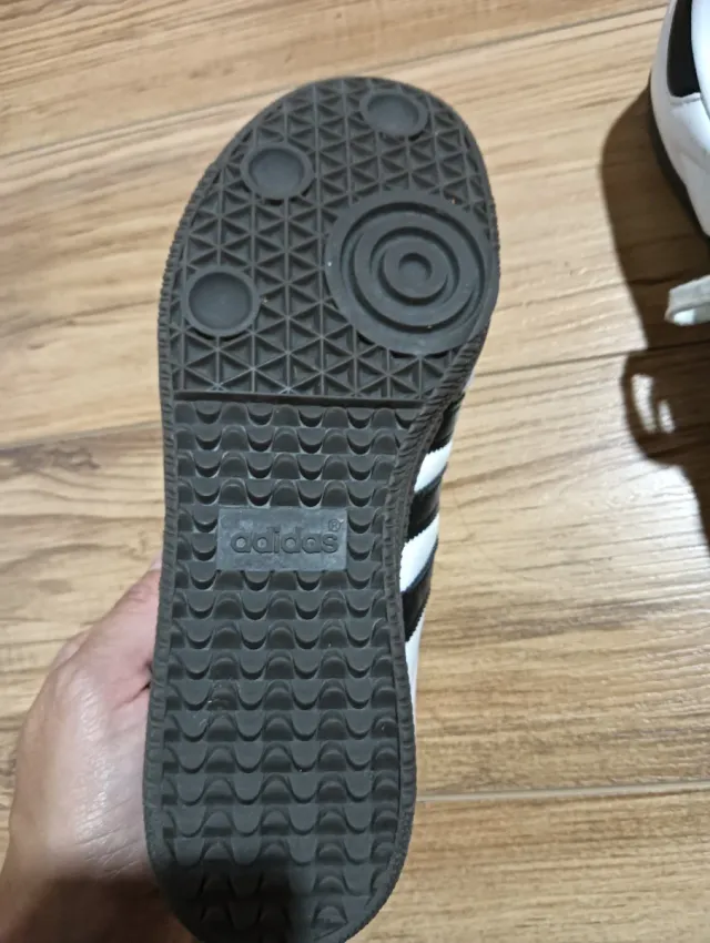 Adidas Samba Blancas y Negras originales