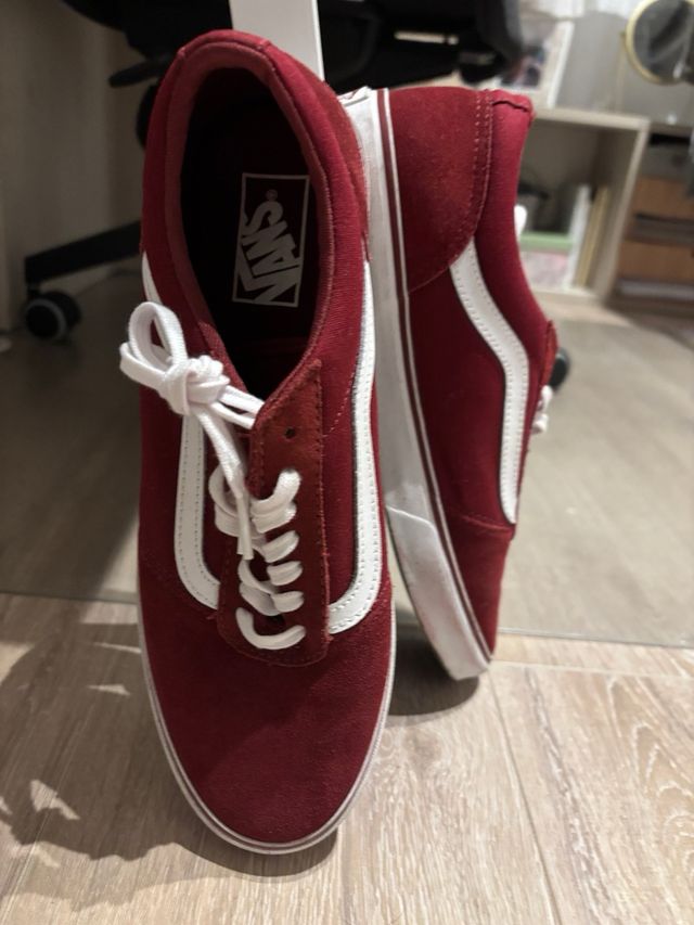 Zapatillas Vans Burdeos Talla 42