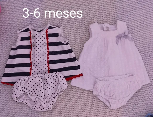 Lote 2 conjuntos bebé 3-6 meses