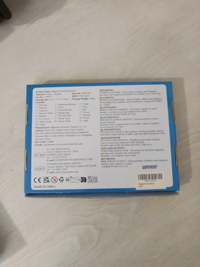 Bloques Magnéticos Construcción Mario Bros