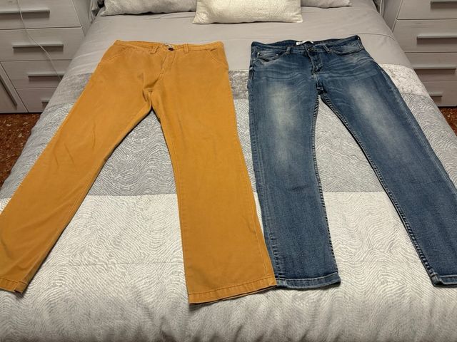 Lote 2 Pantalones Caballero Talla 44