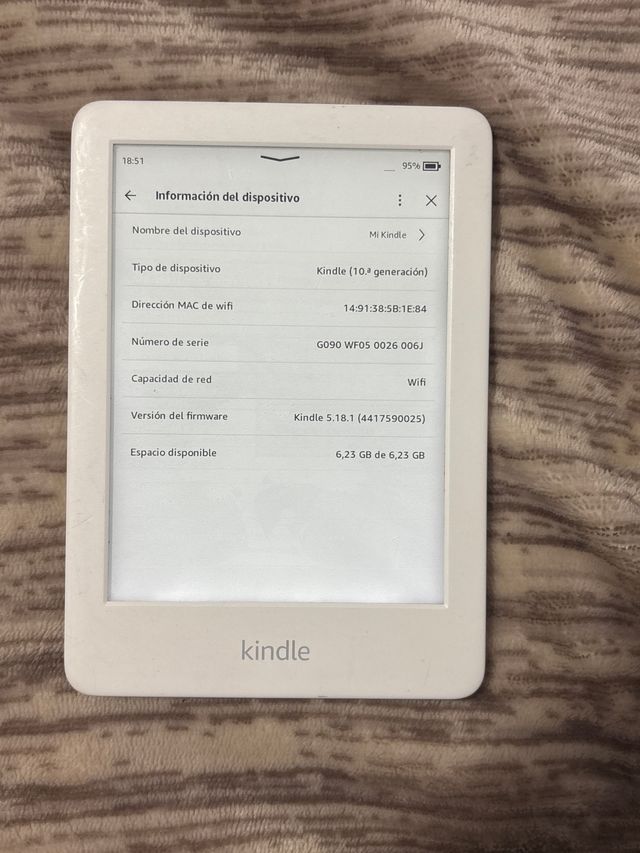Kindle 10ª Geração Branco