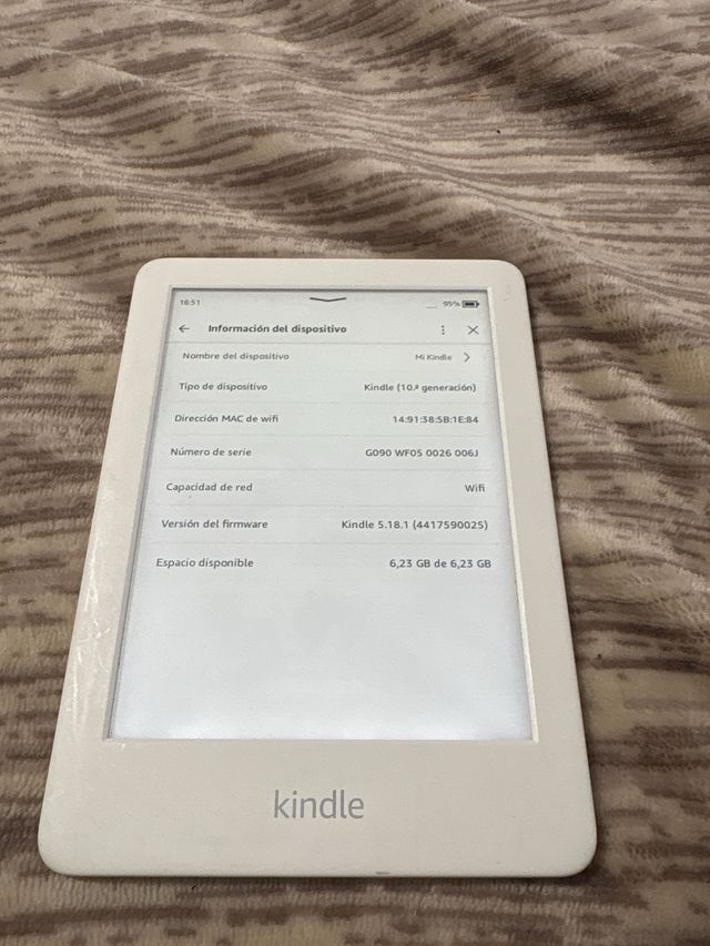 Kindle 10ª Geração Branco