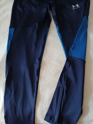 Pantalón chándal Under Armour niño azul