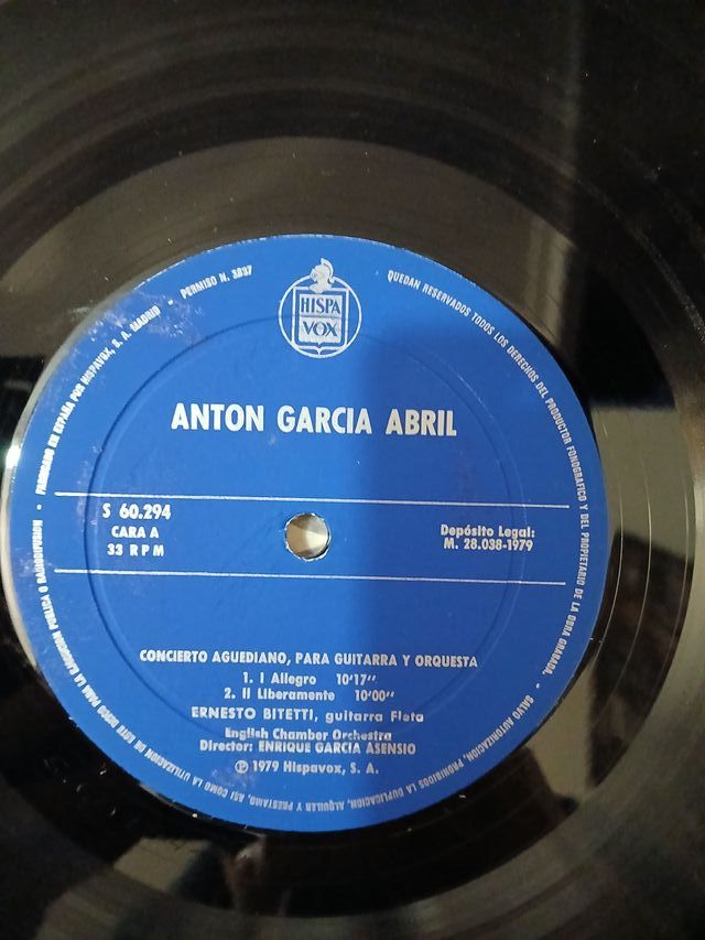 LP Ernesto Bitetti Concierto Aguediano