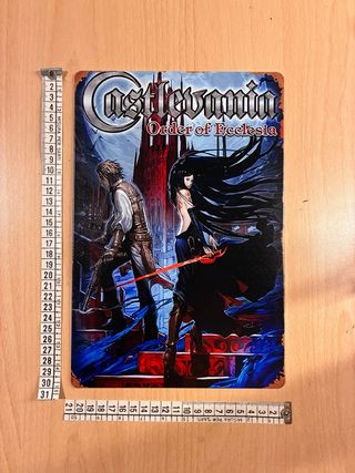 Castlevania Order of Ecclesia 2009 posteralluminio