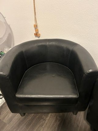 Sillones de diseño negros