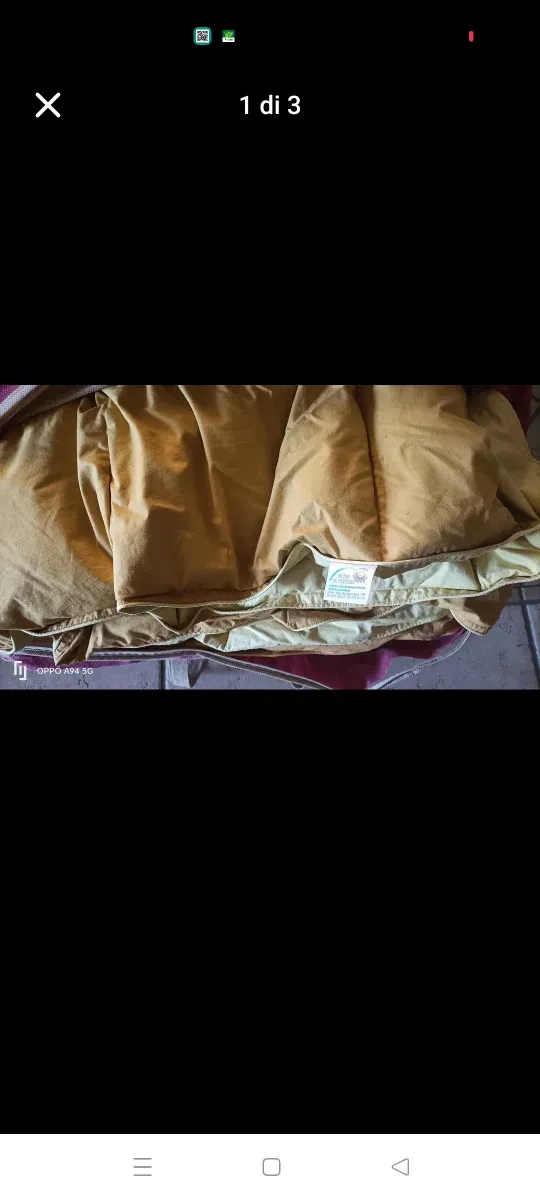 Piumone matrimoniale piuma d'oca