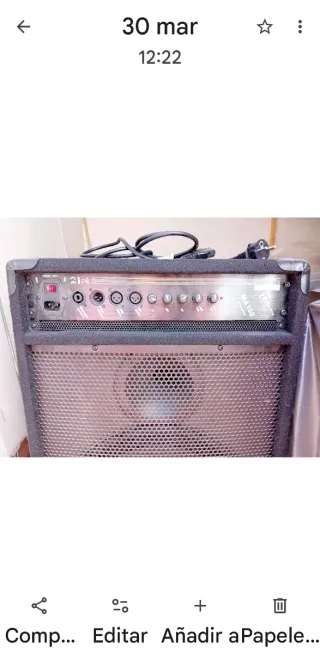 Monitor autoamplificador MA-150