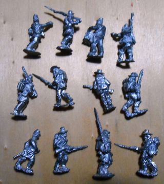 Soldatini di piombo 30 mm