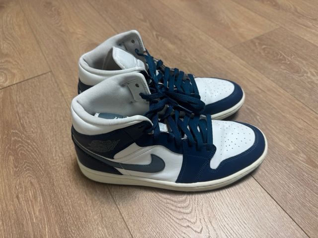 Nike Jordan Talla 41 Azul Blanco