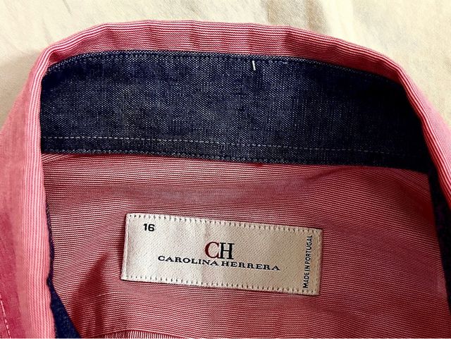 Camisa Carolina Herrera T. 16 (L) nueva
