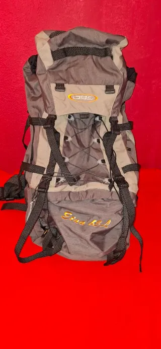 Mochila senderismo OSS beige/marrón