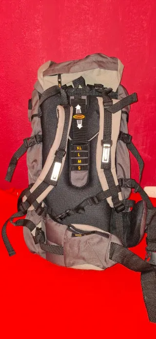 Mochila senderismo OSS beige/marrón