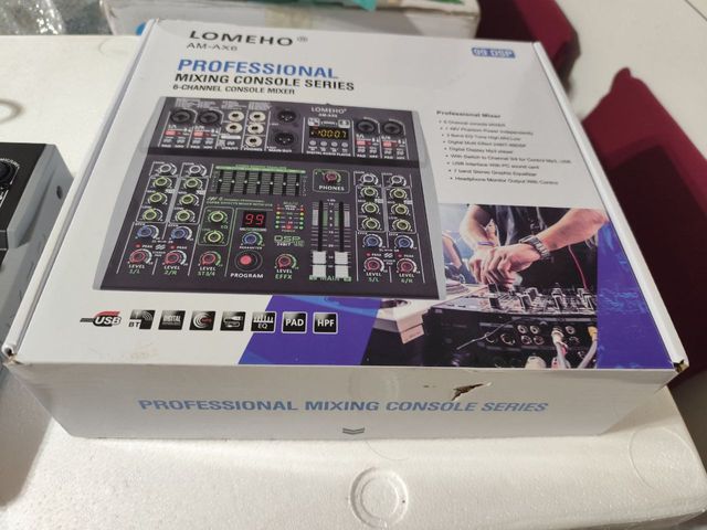 Consola Mezcladora Profesional DJ