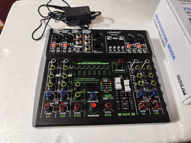 Consola Mezcladora Profesional DJ