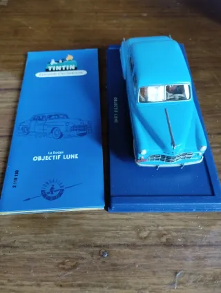Coche de Tintín azul