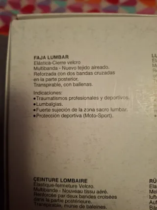 Faja Lumbar Medilast Beige